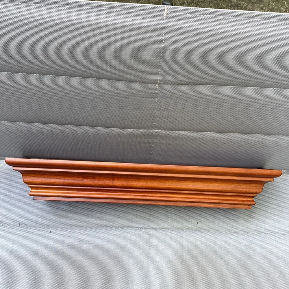 Ballard Designs wooden shelf EUC